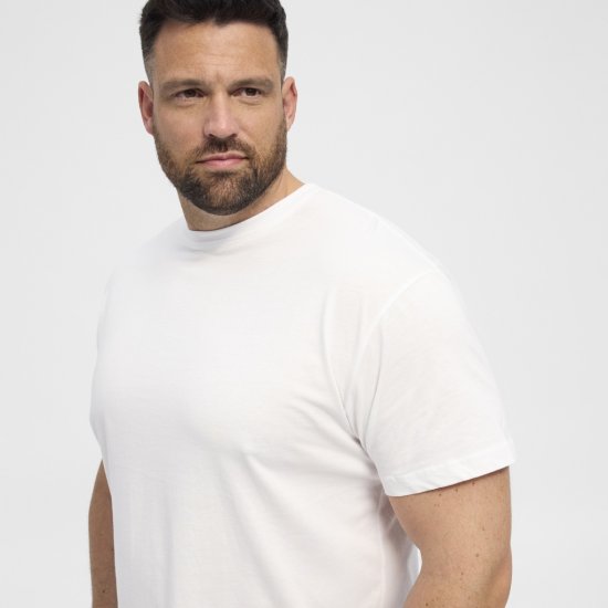 North Latitude T-Shirt 2-Pack White - T-shirts - Stora T-shirts - 2XL-14XL