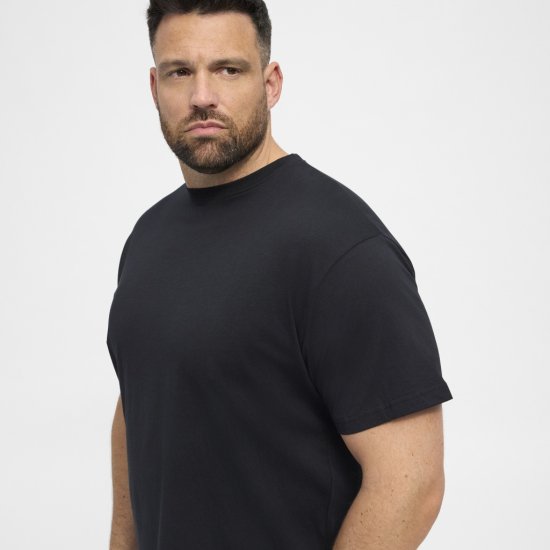 North Latitude T-Shirt 2-Pack Black - T-shirts - Stora T-shirts - 2XL-14XL