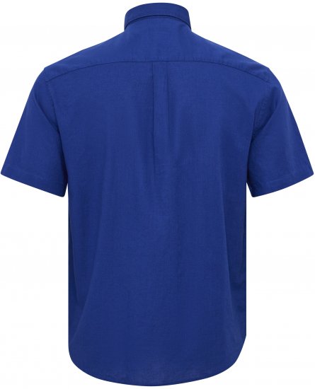 North Latitude Shirt Short Sleeve TALL Blue - HERRKLÄDER MT-6XLT - Kläder för långa män