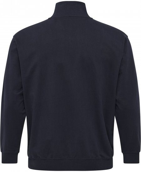North Latitude Sweatshirt Cardigan Navy - Tröjor & hoodies - Stora hoodies & tröjor - 2XL-14XL