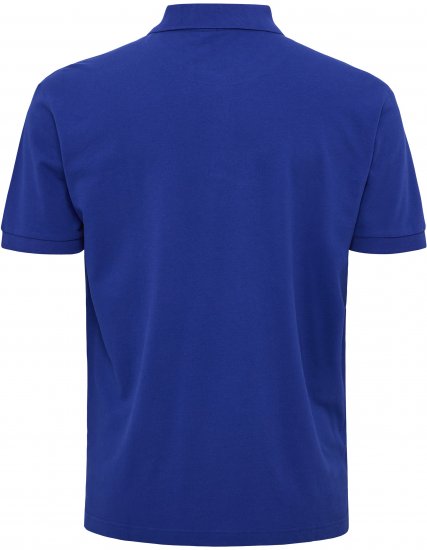 North Latitude Polo Pique Short Sleeve Cobalt Blue - Pikétröjor - Stora pikétröjor - 2XL-8XL