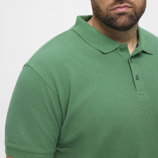 North Latitude Polo Short Sleeve Green - Pikétröjor - Stora pikétröjor - 2XL-8XL