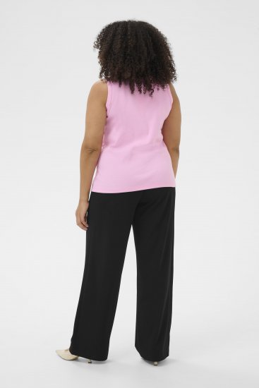 Kaffe Curve Pheolo Pants Black - Tygbyxor - 