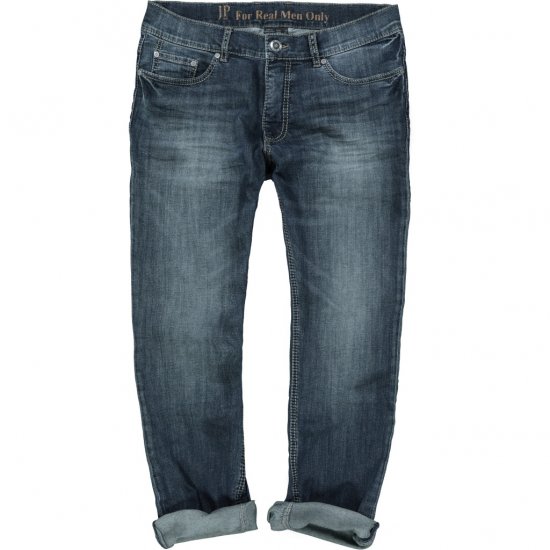 JP1880 Jeans Straight Fit Super Stretch Denim Used Blue - Jeans & byxor - Stora Jeans och Stora Byxor
