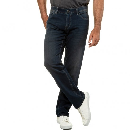 JP1880 Jeans Regular Fit 5-Pocket Blue Denim - Jeans & byxor - Stora Jeans och Stora Byxor