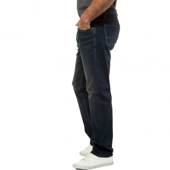 JP1880 Jeans Regular Fit 5-Pocket Blue Denim - Jeans & byxor - Stora Jeans och Stora Byxor