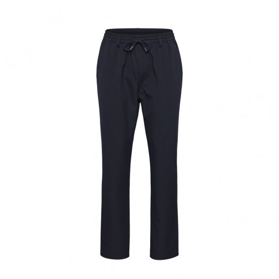North Latitude Dress Pants Elastic Waist Navy Blue - Herrbyxor i stora storlekar - Herrbyxor i stora storlekar