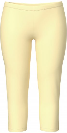 Ulla Popken Basic Stretch Knit Capris Orange - Jeans & Byxor i Stora Storlekar – Plus Size - 