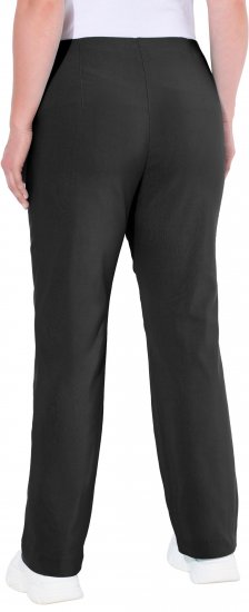 Ulla Popken Classic Stretch Bengaline Comfort Pants Black - Jeans & Byxor i Stora Storlekar – Plus Size - 