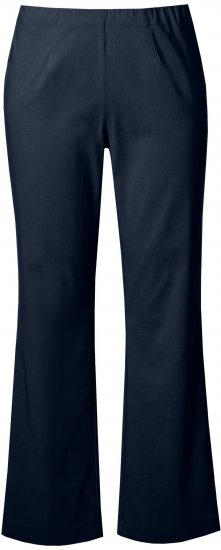 Ulla Popken Classic Stretch Bengaline Comfort Pants Navy - Jeans & Byxor i Stora Storlekar – Plus Size - 