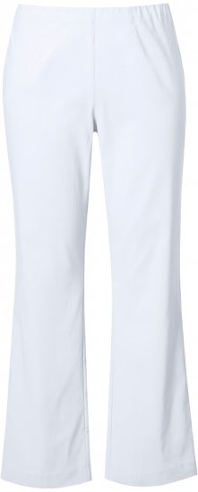 Ulla Popken Classic Stretch Bengaline Comfort Pants Snow White - Jeans & Byxor i Stora Storlekar – Plus Size - 