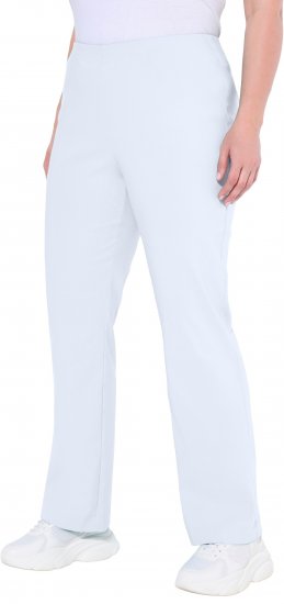 Ulla Popken Classic Stretch Bengaline Comfort Pants Snow White - Jeans & Byxor i Stora Storlekar – Plus Size - 