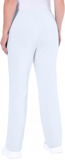 Ulla Popken Classic Stretch Bengaline Comfort Pants Snow White - Jeans & Byxor i Stora Storlekar – Plus Size - 