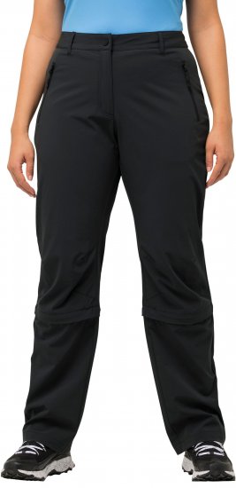 Ulla Popken Versatile Zip Off Leg Quick Dry Stretch Pants Navy - Jeans & Byxor i Stora Storlekar – Plus Size - 