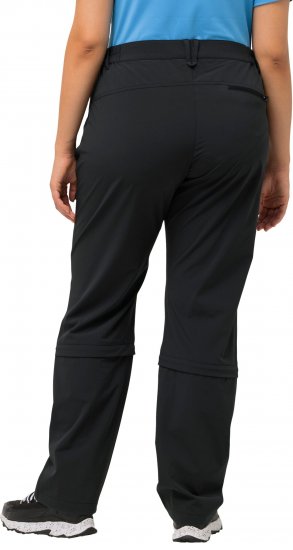 Ulla Popken Versatile Zip Off Leg Quick Dry Stretch Pants Navy - Jeans & Byxor i Stora Storlekar – Plus Size - 