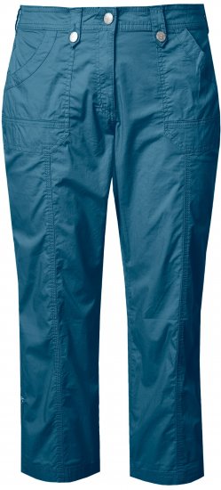 Ulla Popken Roll Tab Hem Stretch Cargo Pants Blue - Jeans & Byxor i Stora Storlekar – Plus Size - 
