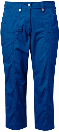 Ulla Popken Roll Tab Hem Stretch Cargo Pants Blue - Jeans & Byxor i Stora Storlekar – Plus Size - 