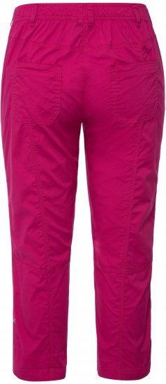 Ulla Popken Roll Tab Hem Stretch Cargo Pants Pink - Jeans & Byxor i Stora Storlekar – Plus Size - 