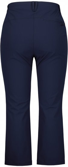 Ulla Popken Functional Sport Quick Dry Stretch Crop Pants Navy Blue - Jeans & Byxor i Stora Storlekar – Plus Size - 