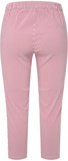Ulla Popken Stretch Blend Bengaline Pants Pale Lilac - Jeans & Byxor i Stora Storlekar – Plus Size - 