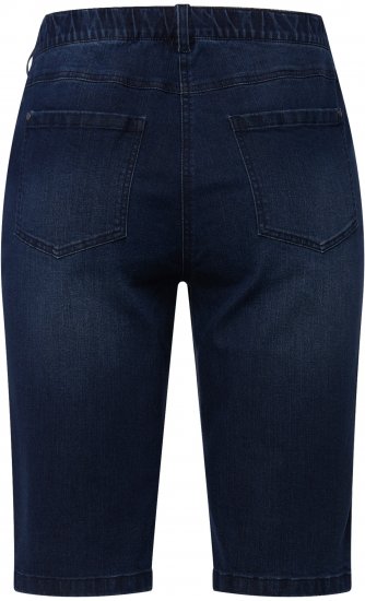 Ulla Popken Basic Denim Mandy Bermuda Shorts Blue Denim - Jeans & Byxor i Stora Storlekar – Plus Size - 