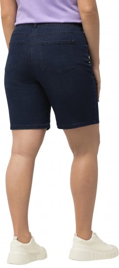 Ulla Popken Basic Denim Mandy Bermuda Shorts Blue Denim - Jeans & Byxor i Stora Storlekar – Plus Size - 