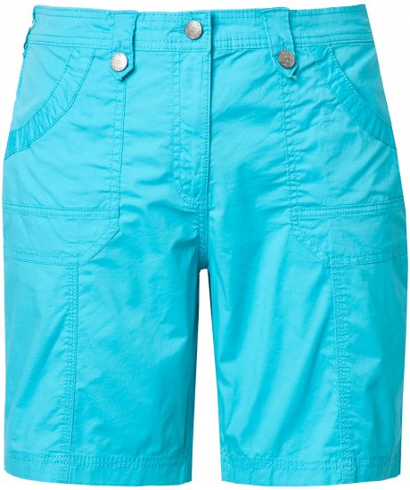 Ulla Popken Cargo Bermuda Shorts Blue - Jeans & Byxor i Stora Storlekar – Plus Size - 