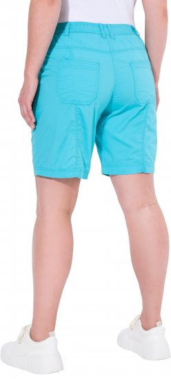Ulla Popken Cargo Bermuda Shorts Blue - Jeans & Byxor i Stora Storlekar – Plus Size - 