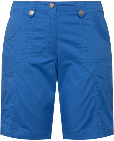 Ulla Popken Cargo Bermuda Shorts Royal Blue - Jeans & Byxor i Stora Storlekar – Plus Size - 