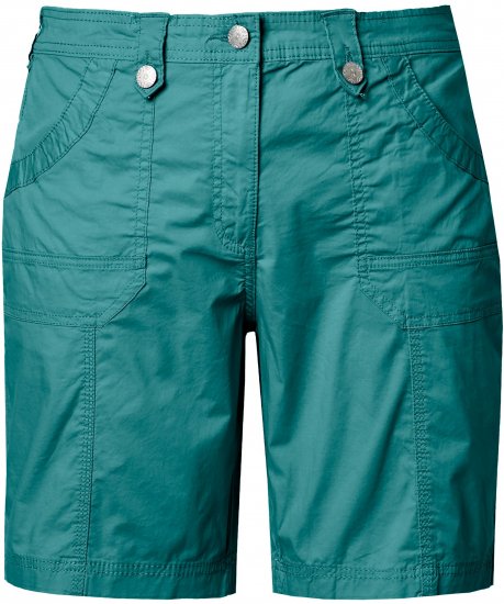 Ulla Popken Cargo Bermuda Shorts Teal - Jeans & Byxor i Stora Storlekar – Plus Size - 