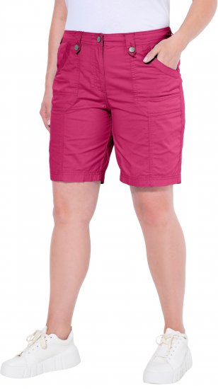 Ulla Popken Cargo Bermuda Shorts Pale Lilac - Jeans & Byxor i Stora Storlekar – Plus Size - 