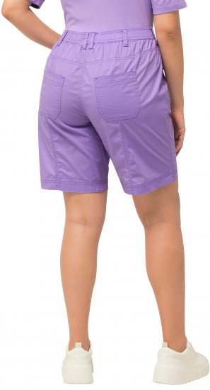 Ulla Popken Cargo Bermuda Shorts Pale Lilac - Jeans & Byxor i Stora Storlekar – Plus Size - 