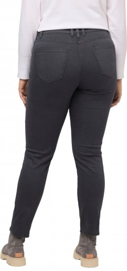 Ulla Popken Stretch Fit 6 Pocket Cargo Pants Black - Jeans & Byxor i Stora Storlekar – Plus Size - 