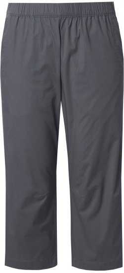 Ulla Popken Cropped Ruby Fit Pants Graphite Grey - Jeans & Byxor i Stora Storlekar – Plus Size - 