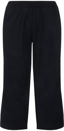 Ulla Popken Cropped Ruby Fit Pants Navy - Jeans & Byxor i Stora Storlekar – Plus Size - 