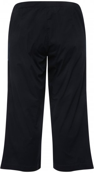Ulla Popken Cropped Ruby Fit Pants Navy - Jeans & Byxor i Stora Storlekar – Plus Size - 