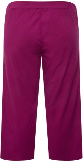 Ulla Popken Cropped Ruby Fit Pants Magnolia Red - Jeans & Byxor i Stora Storlekar – Plus Size - 