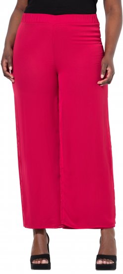 Ulla Popken Layered Chiffon Wide Leg Pants - Jeans & Byxor i Stora Storlekar – Plus Size - 