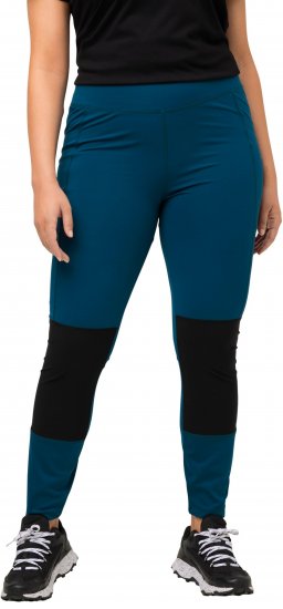 Ulla Popken High Waisted Hiking Leggings Blue - Jeans & Byxor i Stora Storlekar – Plus Size - 