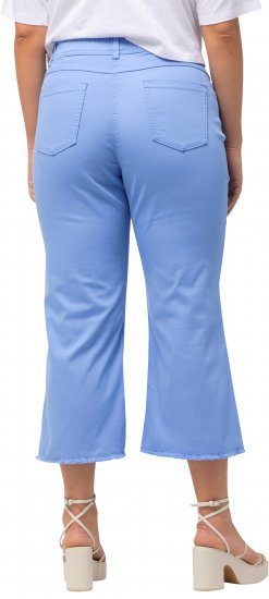 Ulla Popken Mary Crop Jeans Cloud Blue - Jeans & Byxor i Stora Storlekar – Plus Size - 