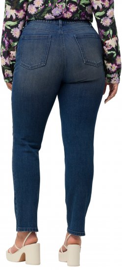 Ulla Popken Sammy Destroy 5 Pocket Jeans Blue Denim - Jeans & Byxor i Stora Storlekar – Plus Size - 