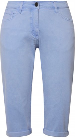 Ulla Popken Capri Boyfriend Jeans Blue - Jeans & Byxor i Stora Storlekar – Plus Size - 