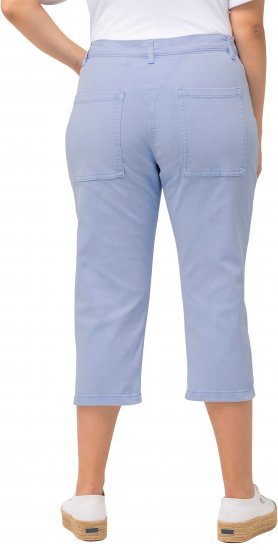 Ulla Popken Capri Boyfriend Jeans Blue - Jeans & Byxor i Stora Storlekar – Plus Size - 