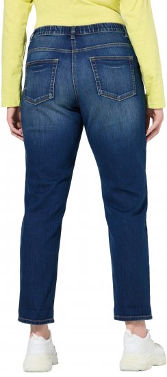 Ulla Popken Boyfriend Jeans Blue Denim - Jeans & Byxor i Stora Storlekar – Plus Size - 