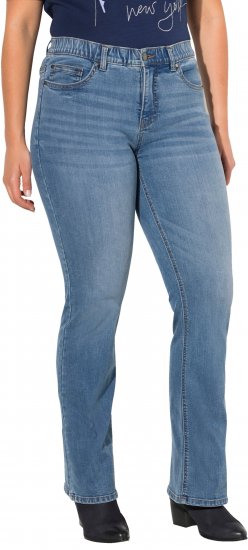 Ulla Popken Bootcut Marie Jeans Light Blue Denim - Jeans & Byxor i Stora Storlekar – Plus Size - 