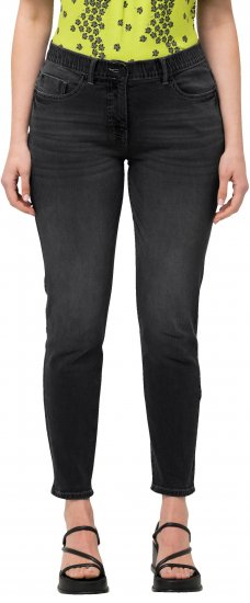 Ulla Popken Push Up Stretch Fit Jeans Denim Blue - Jeans & Byxor i Stora Storlekar – Plus Size - 