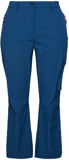 Ulla Popken Anti Mosquito Quick Dry Pants Deep Aqua - Jeans & Byxor i Stora Storlekar – Plus Size - 