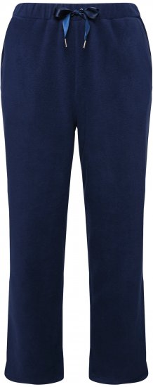 Ulla Popken Fleece Loungewear Pants Night Blue - Jeans & Byxor i Stora Storlekar – Plus Size - 