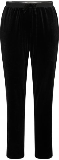 Ulla Popken Velvet Leggings Black - Jeans & Byxor i Stora Storlekar – Plus Size - 