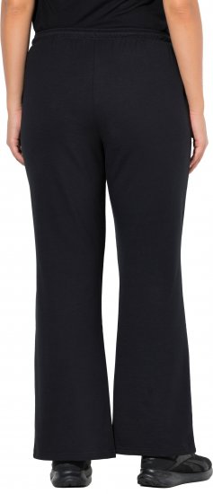 Ulla Popken Tracksuit Pants Black - Jeans & Byxor i Stora Storlekar – Plus Size - 